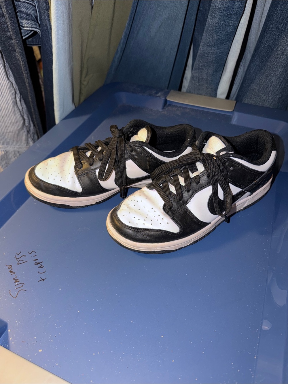 Nike Dunk Low Panda Size 7 youth
